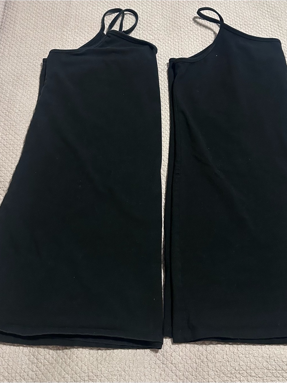 torrid foxy tunic length plus size 3 Black Spaghetti Strap Tanks